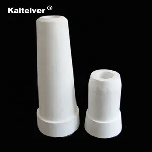 Aluminum casting ceramic sleeve and flow tube used in continuous aluminium casting