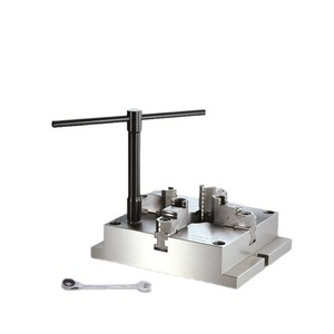 Qiandao Manual Bench Vise Mc-08 Square Chuck 55mm Diameter For Precision <b>Clamping</b> And Holding - Product Image 1