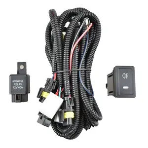 Auto-Nebellicht H11 Verkabelungsschaltung Sicherung-Relaischaltungsschalter-Kit für S-Uzuki Swift III MZ EZ Hatchback 2005-2009