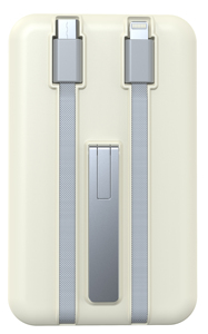 Nuovo arrivo ad alta capacità portatile Power Bank 10000mAh con supporto in metallo PD20W ABS PC involucro ignifugo banche di potere - Product Image 6