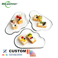 Assiettes en papier écologiques pour fêtes, vaisselle nuage, décoration de table, jetables, qualité alimentaire, pour restaurants de restauration rapide, emballage pour supermarchés