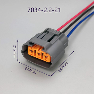 2pin 3 pin 4 pin DL 090 nam nữ không thấm nước cáp kết nối cho Mazda <span class=keywords><strong>rx8</strong></span> cuộn dây đánh lửa 6195-0009 - Product Image 2