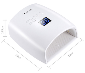 专业美甲灯 S10 48W 无线紫外线+LED双波长灯可充电 ABS材质 凝胶固化 便携式 热销 - Product Image 2