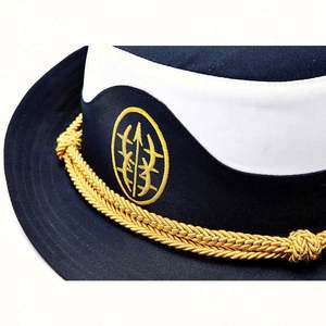 Sombrero de Azafata y Anfitriona Blanco Personalizado para Mujer, con Bordado 3D, para Deportes de Playa - Product Image 4