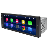 Lecteur multimédia de voiture 6,86 pouces, système BT Mp5, FM, Carplay, Mirror Link, stéréo