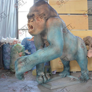 Animale artificiale modello Animatronic di scimpanzé fatto a mano di alta qualità per <span class=keywords><strong>Zoo</strong></span> e museo della natura - Product Image 2