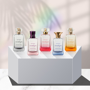 Botella de <span class=keywords><strong>Perfume</strong></span> Portátil de Alta Calidad, 100 ml, Vacía, Exquisita, con Pulverizador, Cuadrada, de Vidrio Grueso, con Serigrafía, para <span class=keywords><strong>Mujer</strong></span> - Product Image 6