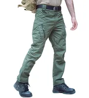 X9 şehir askeri kentsel taktik pantolon erkek bahar pamuk SWAT ordu kargo pantolon rahat cepler asker savaş pantolon