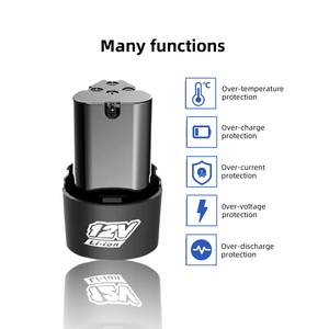 Batterie pour outils électriques 12V Batterie au lithium 12V 2,0 Ah 2,5 Ah 3,0 Ah - Product Image 2