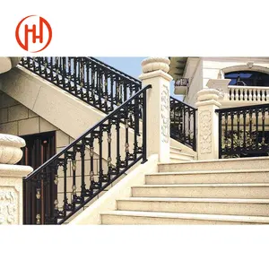 Customized Aluminium Arc Staircase Handrail and Stair Nosing Aluminum HandRail