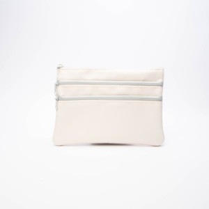 ISO BSCI Factory Customized Three-Layer Oxford Fabric Japan Style 3-Pocket Cosmetic Bag Zipper Closure Travel <b>Makeup</b> Storage - Product Image 1
