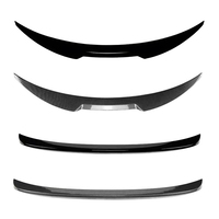 Spoiler Bagasi Belakang Gloss Black ABS Black Knight Style M3 untuk BMW E90 E92 E93 Seri 3 2004~2013 Body Kit Mobil
