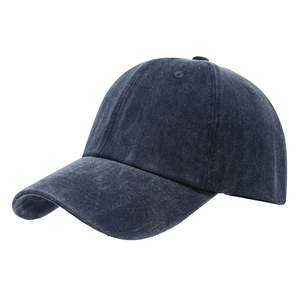 Gorra de Béisbol Unisex Retro Vintage de 6 Paneles, Ajustable, con Cierre a Presión, Estilo Dad Hat, Color Sólido, Desgastada, Deportiva - Product Image 3