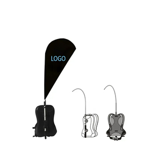 Sacs à dos pour centres commerciaux personnalisés outils promotionnels publicitaires sac à dos avec porte-drapeau bannière et cadre en X - Product Image 3