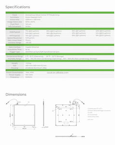Equipo veterinario OSCAT inalámbrico con cable 17x17 14x17 pulgadas Xray <span class=keywords><strong>DR</strong></span> X Ray Plate Detector de panel plano de rayos X digital para humanos - Product Image 2