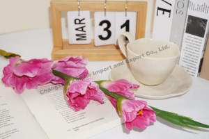 Orchidée épée artificielle de fleur de simulation de tige simple en gros pour la décoration de mariage d'arrangement à la maison - Product Image 3