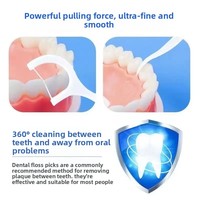 Cure-dents en plastique ultra-fins, pack familial, cure-dents jetables pour adultes, sûrs et pratiques, nettoyage des dents, 50 cure-dents par boîte