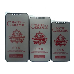 Protector de Pantalla de Privacidad de Cerámica Mate para <span class=keywords><strong>iPhone</strong></span> 16 Pro Max 15 14 13 <span class=keywords><strong>12</strong></span> 11 Pro, Película Anti Espía PET para <span class=keywords><strong>iPhone</strong></span> XS Max XR - Product Image 4