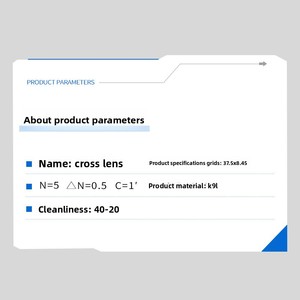 Lentes Ópticas de Alta Qualidade e Lentes De Vidro Processamento Personalizado Boa Transmissão De Luz Tipo De Lente Convexa - Product Image 2