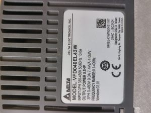 VFD022EL43W ซีรีส์ EL 2.2kW 380V สามเฟส PLC - Product Image 3