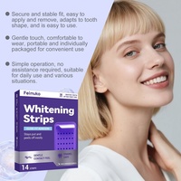 Kit Pemutih Gigi Premium Smile Strips 14 Lembar Bebas Sensitivitas, Laris Manis, Solusi Pemutih Harga Pabrik
