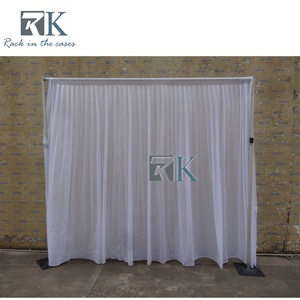 Wholesale Pipe and Drape Aluminum <b>Standing</b> Curtain System <b>Backdrop</b> Pipe Kit for <b>Wedding</b> Event Parties - Product Image 3
