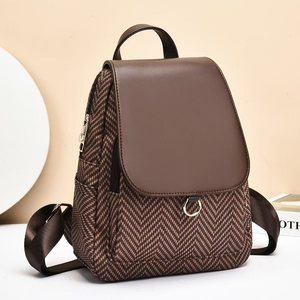 Luxury Women's Genuine Leather Mini <b>Backpack</b> Customizable Designer Bag Fashionable Detachable Strap Zipper <b>Lady</b> Bags for Women - Product Image 2