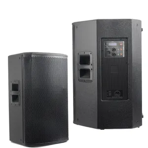 high power 15inch pa active speaker class-d amplifier dsp professional sound equipment