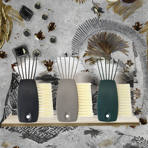 Peine de barrido de limpieza con logotipo de regalo personalizado, removedor de cepillo de pelo de nailon con garra, barredora de pelo, herramienta de cepillo de limpieza de cabello - Product Image 3