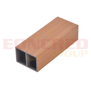 WPC rỗng vuông gỗ Ống-chất lượng cao, không thấm nước & chống cháy cho hộ gia đình & sử dụng thương mại - Product Image 2