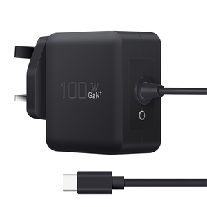 Adaptateur 100 W avec affichage LED, PD 100 W, USB-C vers DC, chargeur d'ordinateur portable, adaptateur d'alimentation 100 W pour <span class=keywords><strong>Apple</strong></span> iPhone Macbook - Product Image 1