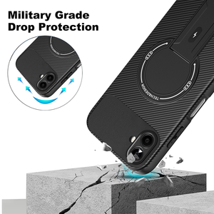 <span class=keywords><strong>Coque</strong></span> de téléphone magnétique antichoc en fibre de carbone pour <span class=keywords><strong>Samsung</strong></span> S25 S24 Plus S23 Ultra A15 A06 A25 A35 A36 <span class=keywords><strong>A12</strong></span> A07 - Product Image 4
