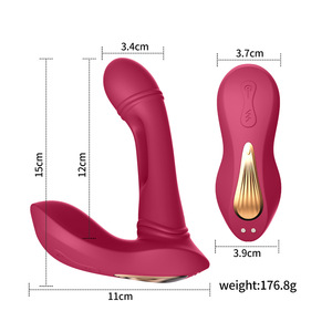 2in1 uzaktan kumanda giyilebilir vibratörler yalama dil görünmez G Spot kayış ile kadınlar için yapay penis seks oyuncakları kadın yetişkin % - Product Image 5