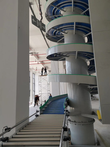 Hoog rendement verticale spiraalvormige elevator transportband flexibele schroeftransportmachine voor bulk materiaal <span class=keywords><strong>handling</strong></span> - Product Image 3