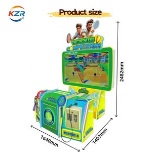 Équipement de divertissement électrique : Console de jeu de combat sportif pour deux joueurs, modèle Tennis Master d'intérieur, best-seller, du fabricant - Product Image 6