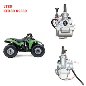 คาร์บูเรเตอร์สำหรับ Suzuki LT80 Quadsport 80 13200-40B00คาวาซากิ KSF80 KFX80 15003-S005 ATV