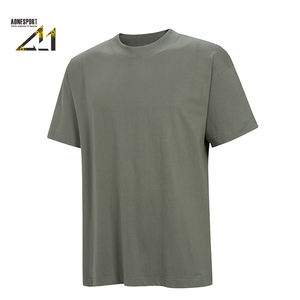 T-shirt pour homme en coton 100% 350G, col rond, manches courtes, décontracté, ample, anti-rétrécissement, anti-déformation, t-shirts premium pour homme - Product Image 3