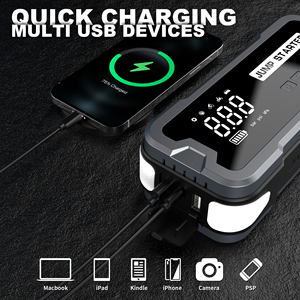 4 trong 1 1000A Máy nén khí máy bơm không khí 12V pin Powerbank ngân hàng điện xe nhảy khởi động - Product Image 6