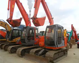 Hot sale HITACHI used mini excavator EX60-5 with good condition 6t Japan made second hand digger EX60-5 in yard