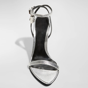 Mới Nhất Thiết Kế Của Phụ Nữ Mở Toe Cao Gót Stiletto Dép Sang Trọng Kim Loại Gót Nền Tảng Ăn Mặc Bên Trên Cao Su PU Ngoài Trời Cách Sử Dụng - Product Image 5