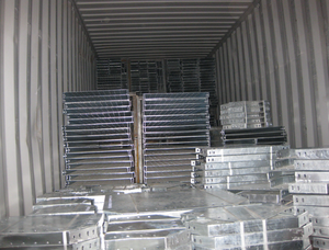 Z275ถาดรองสายไฟเหล็กเคลือบด้วยความหนา10 <span class=keywords><strong>UM</strong></span> ใช้ในการก่อสร้าง - Product Image 5