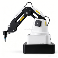 Lengan Robot Desktop 4 Axis Magician untuk Edukasi, Mendukung Pencetakan 3D, Pengukiran Laser, Pengajaran STEM, Laboratorium, Manipulator yang Dapat Diprogram