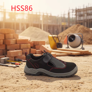 LXG, Zapatos de Seguridad con Parte Superior de Cuero Nubuck y Malla, Inserto de Acero, Resistentes, Tipo Pantuflas, <span class=keywords><strong>HSS86</strong></span> - Product Image 2