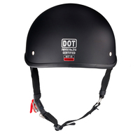 Vendita calda casco moto mezza faccia Dot di buona qualità