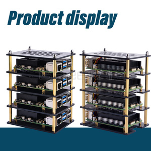 Carcasa Acrílica de 4 Capas GeeekPi para Raspberry Pi 5 con Disipador de Calor Armor Lite V5 para Raspberry Pi 5 - Product Image 2