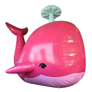 Nice Design Giant Customized Promotional Sea Animal Dolphin Whale Inflatable Model Balloon