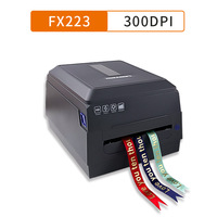 Imprimante automatique portable 300 dpi pour rubans en taffetas et satin, machine d'impression thermique pour rubans Anoon Flexco Roll Craft