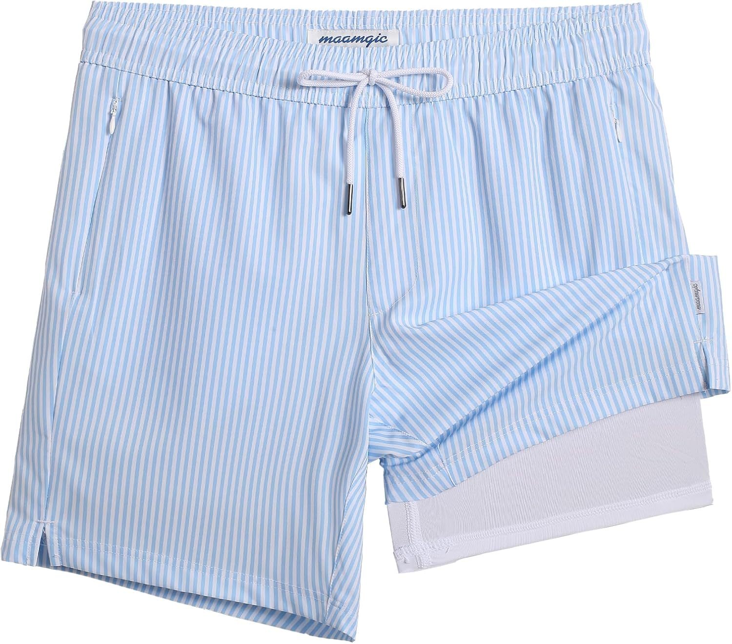 Blue stripe-white