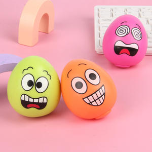 Jincan Creative Skurrile TPR Osterei Squishy Toy Fun Prise Relief Frohes Osterei für Mädchen - Product Image 4
