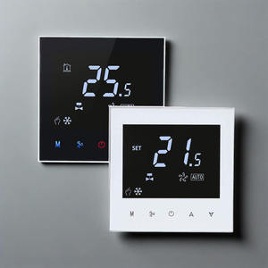 Thermostat de ventilo-convecteur de chauffage/refroidissement à 2 tuyaux pour contrôleur de maison intelligente avec <span class=keywords><strong>climatiseur</strong></span> Modbus pour système CVC - Product Image 2